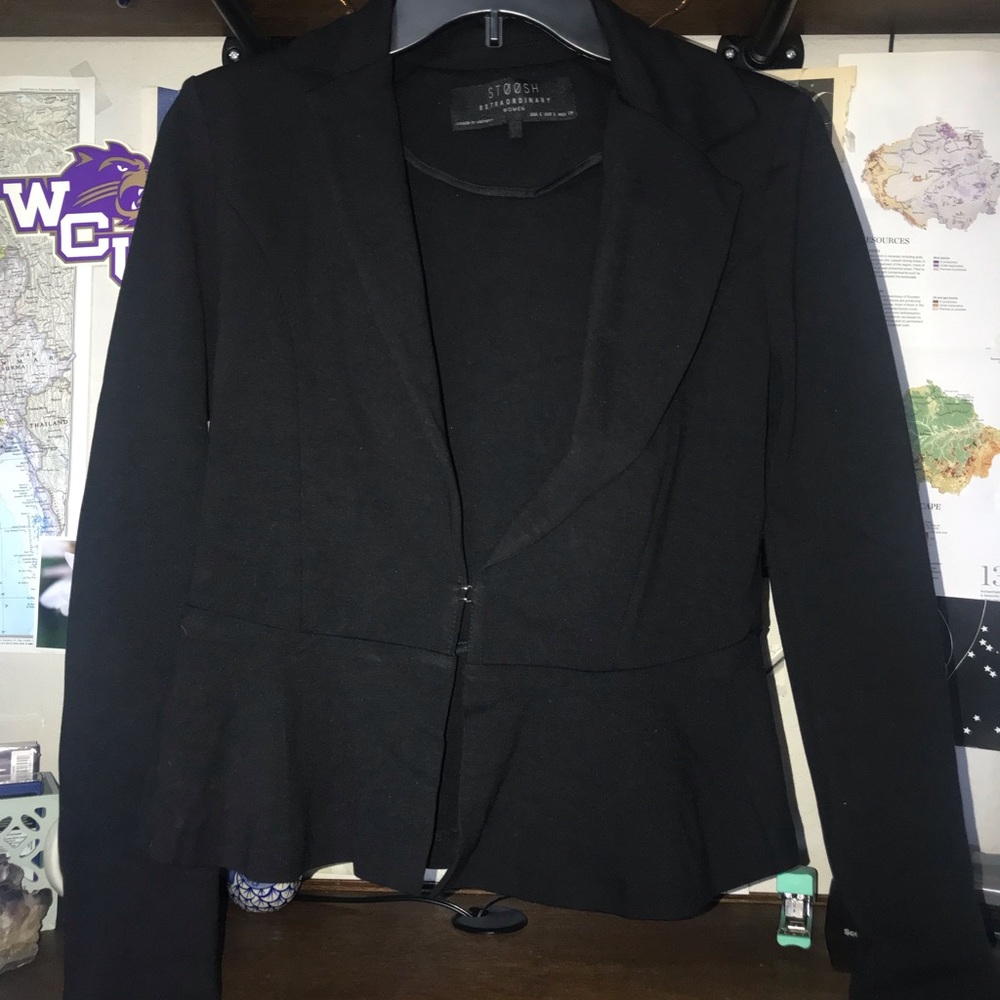stoosh black blazer